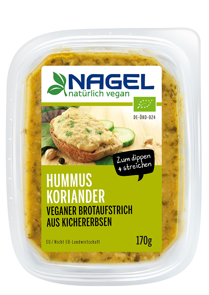 Bio Sandwich Creme Hummus Koriander