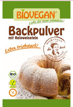biovegan-backpulver Bio Backpulver mit Reinweinstein 4x17g