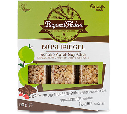 Beyond Müsliriegel Schoko Apfel Goji Chia