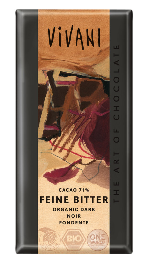 Feine-Bitter-Schokolade-Vivani Bio Feine Bitter Schokolade