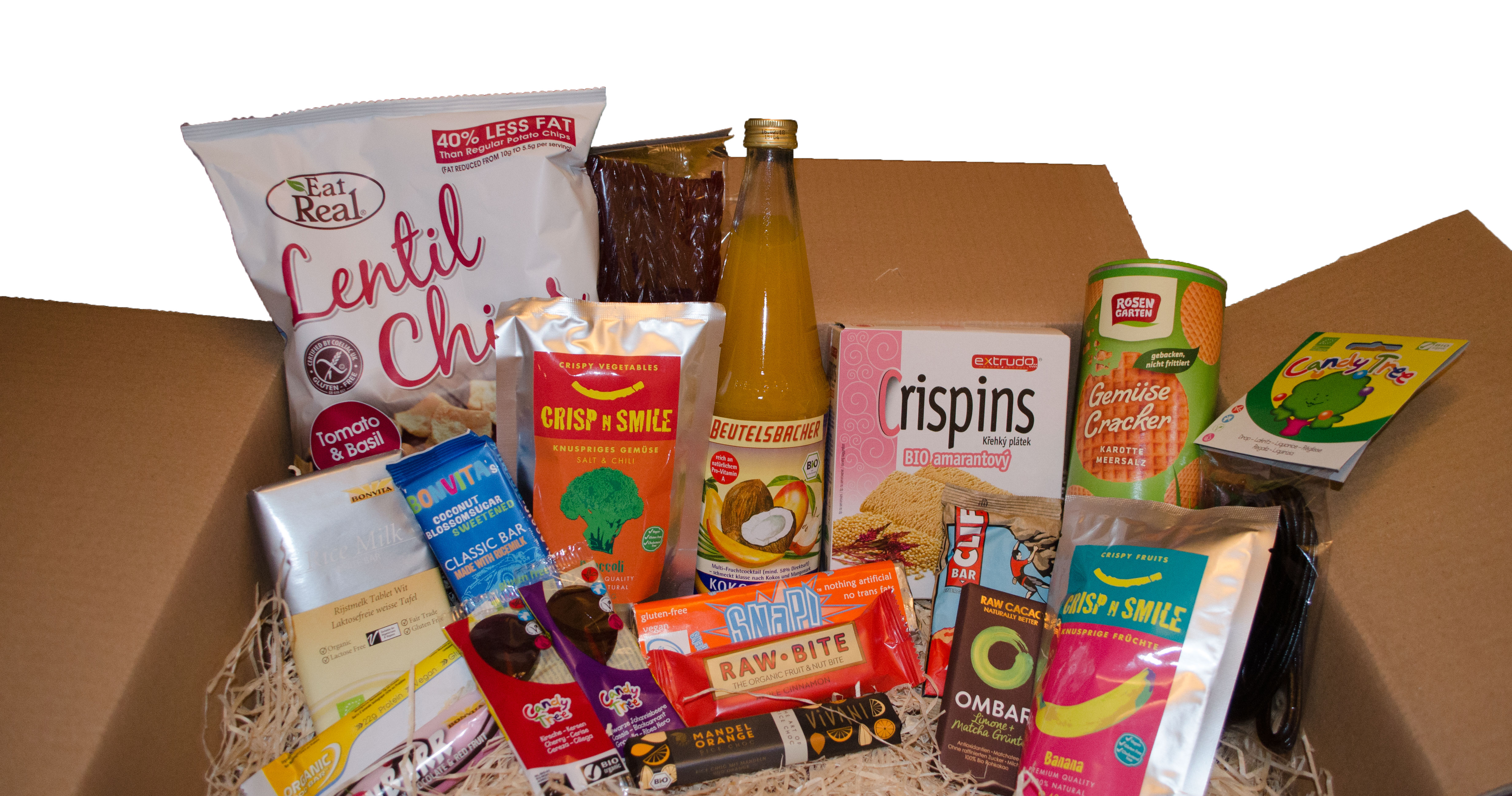 vegane Gourmet Snack Box - auch im Abo erhältlich