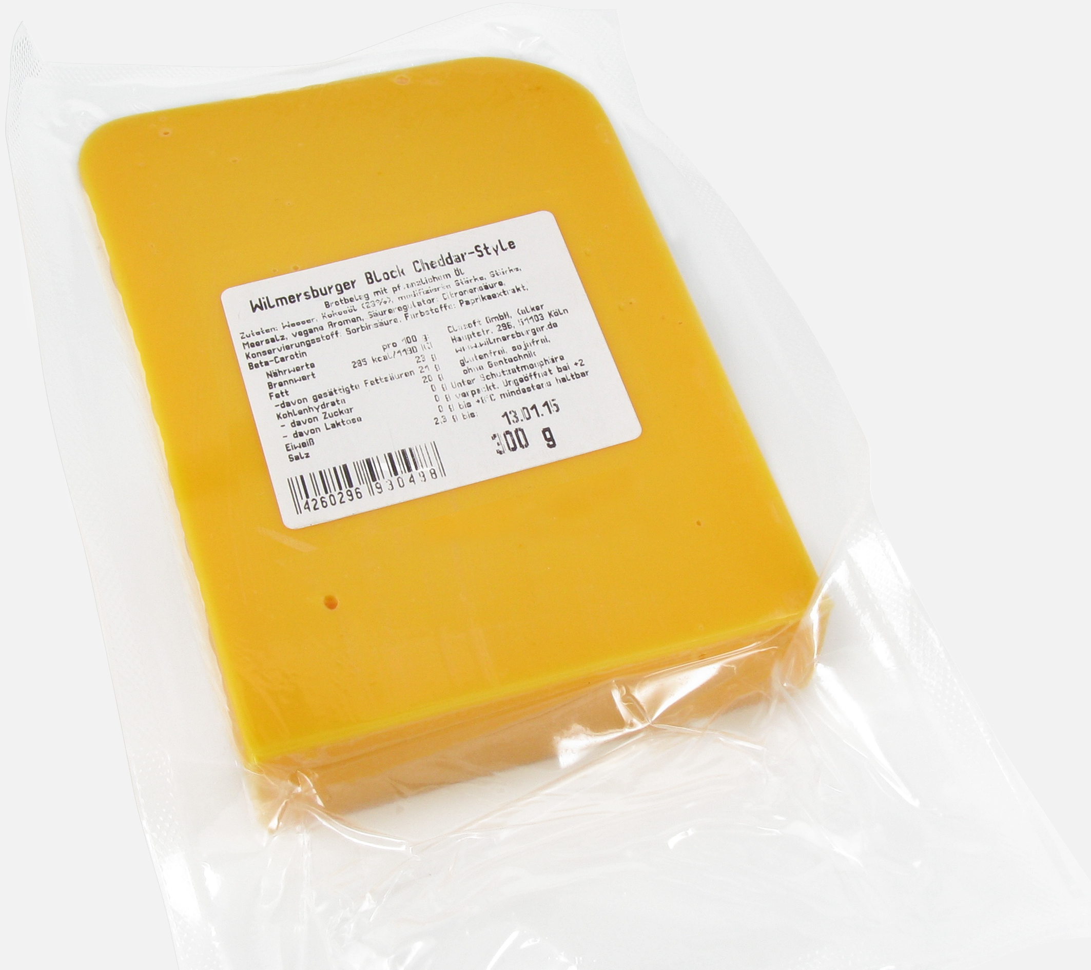 Stück Cheddar-Style