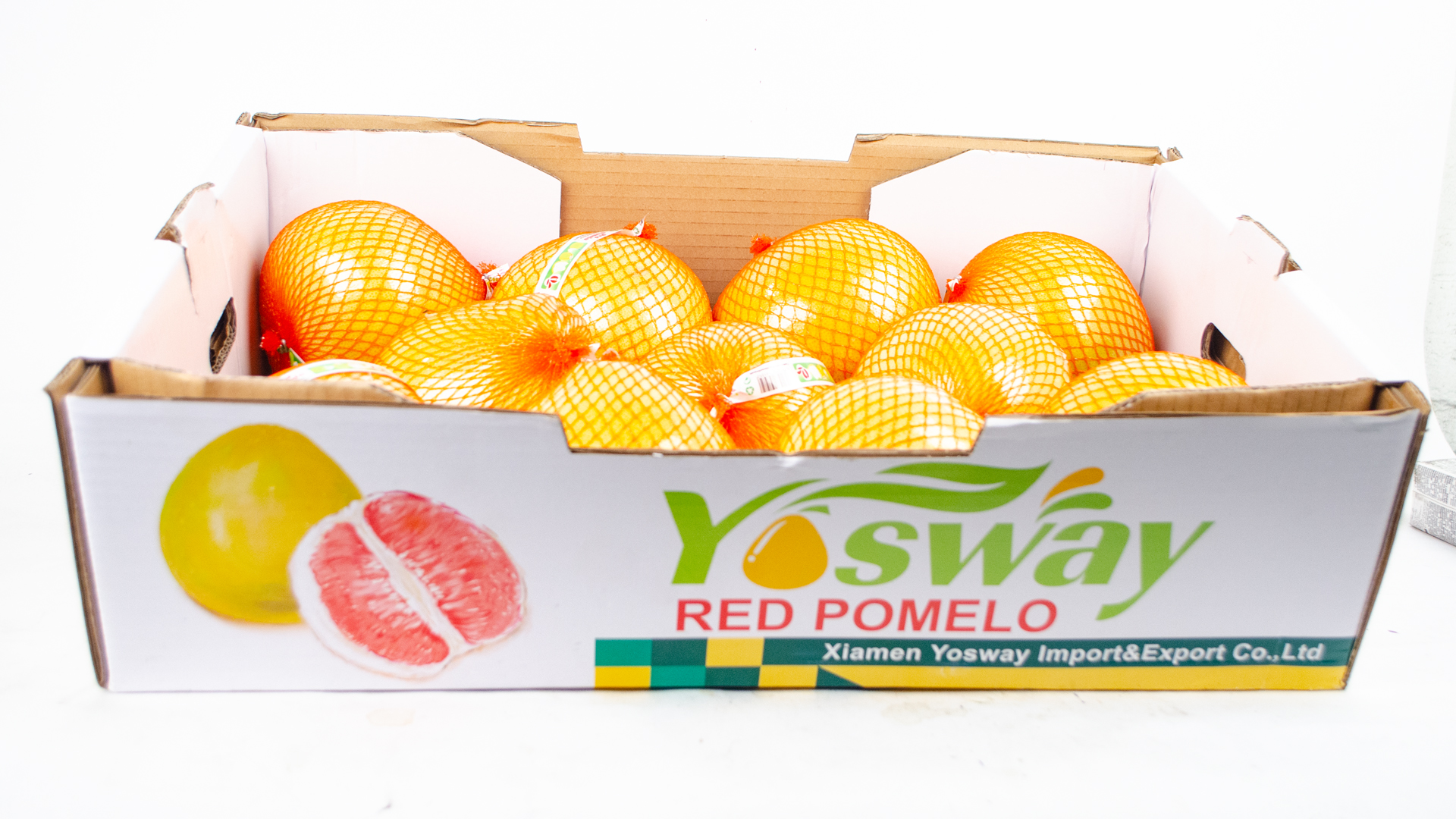 Pomelo-rot-Kiste-China