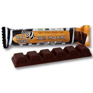 Zero Zebra Rice Choc Bar - Crispy Rice Pops