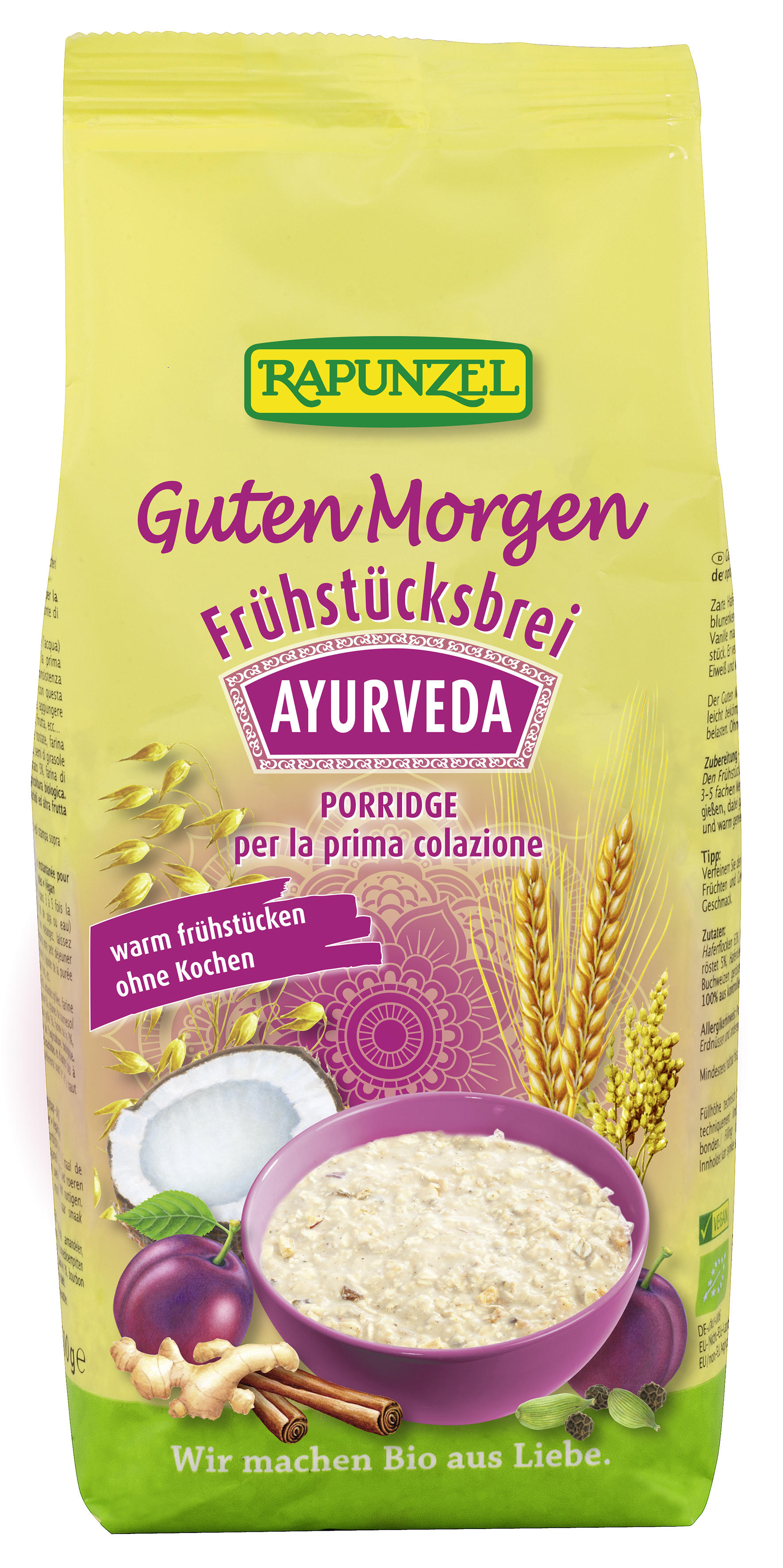 Bio Frühstücksbrei Ayurveda