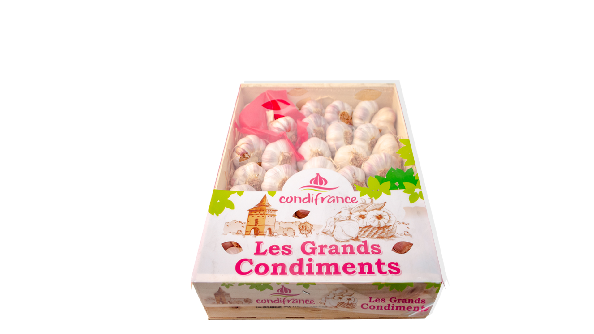 Knoblauch-rosa-Frankreich