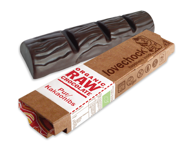 LR-Lovechock-Bar-Schokoriegel-Pur-Kakaonibs-72dpi Bio Schokoladenriegel Pur / Nibs