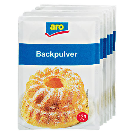 Backpulver 6 x 15 g
