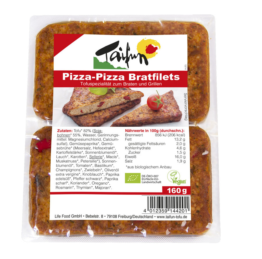 Bio Bratfilets Pizza-Pizza