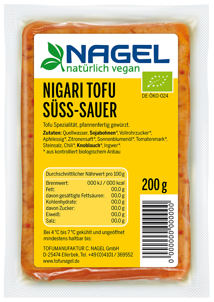 Bio Nigari Tofu Süß Sauer