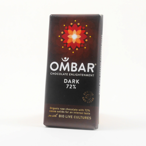 Ombar-PD Dunkel 72% Roh-Schokolade