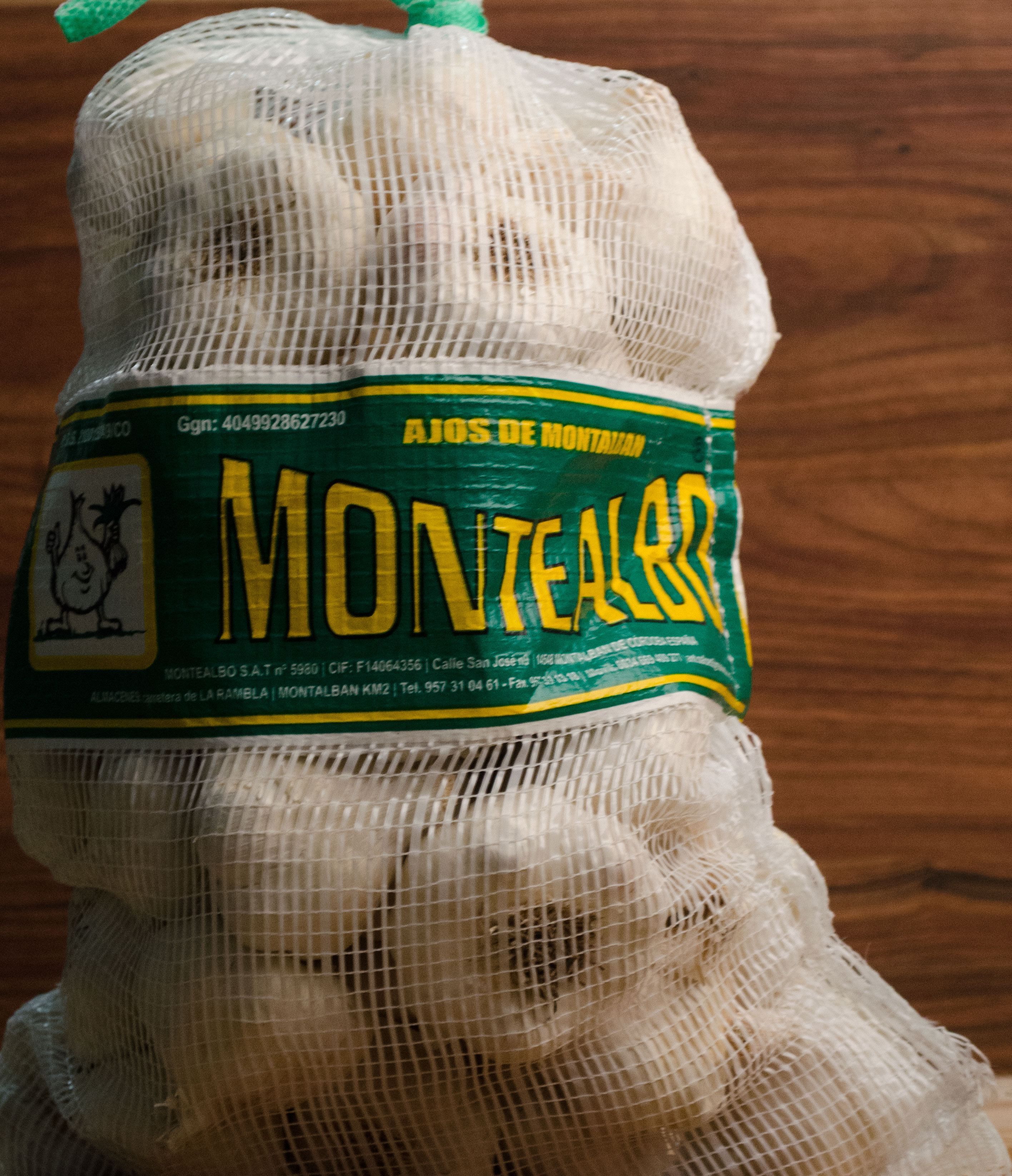 Knoblauch Sack