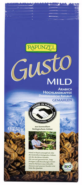 Bio Gusto Mild gemahlen 250 gr