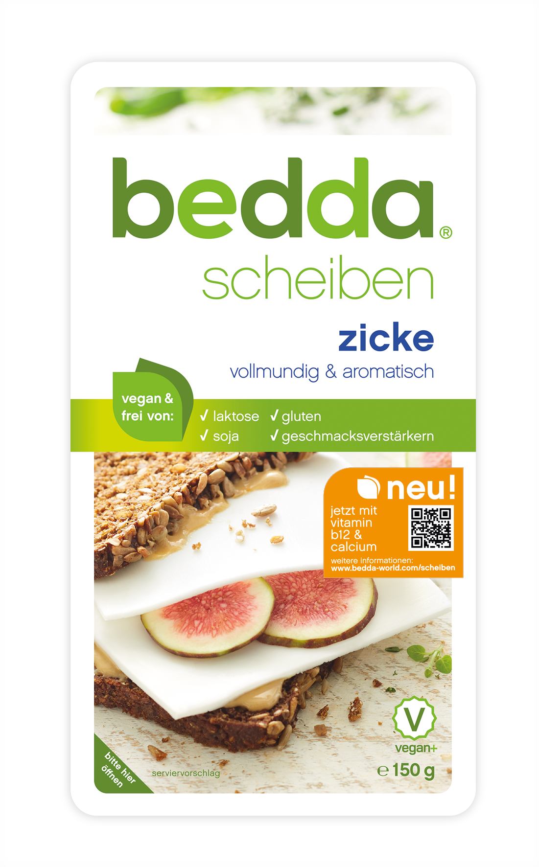 24126-1-Bedda-150g-Oberfolien_WMD_zicke_2_kl Vegane Scheiben Alternative Zicke / Ziege