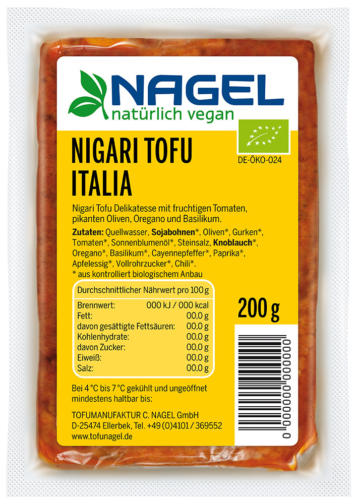 Bio Nigari Tofu Italia von Tofu Nagel